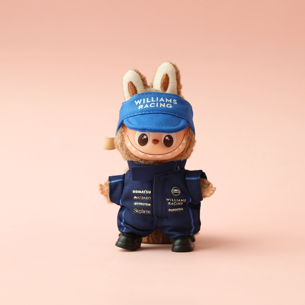 F1 Williams Racing Suit for Labubu 4.0-pin for love 