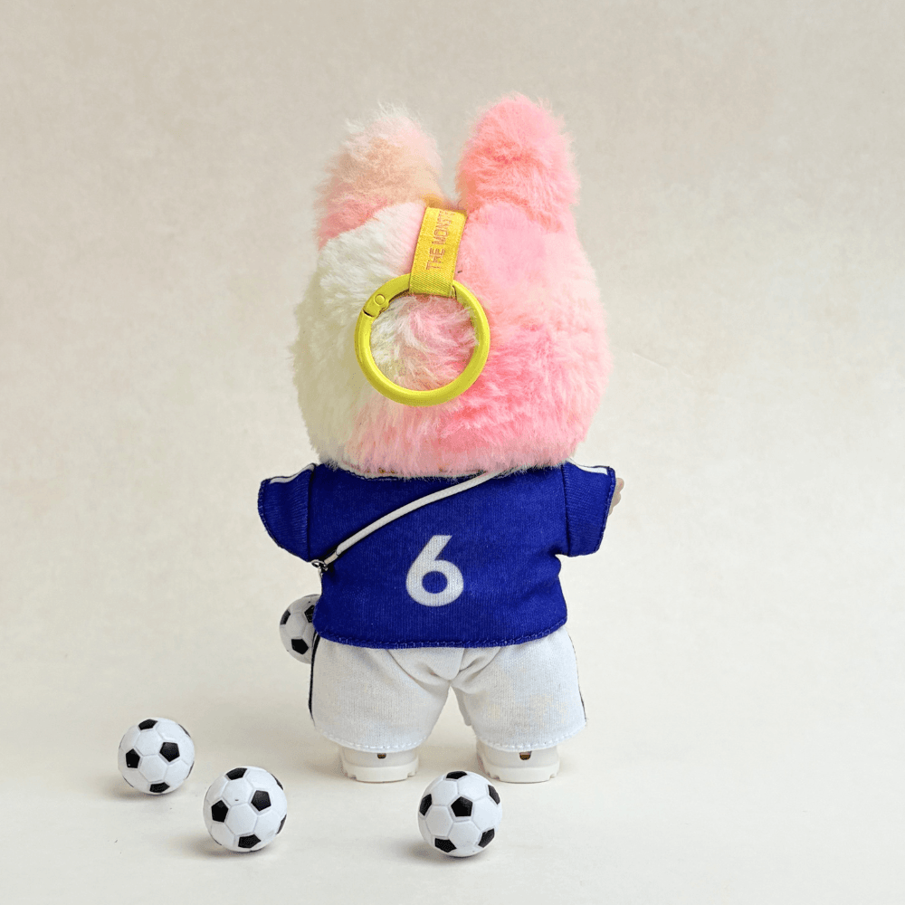 Japan National Team Football Set (4-Piece with Ball) for Labubu