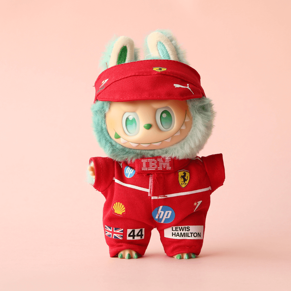 Speed Legend Racing Suit, Suit & Cap- Labubu Clothes-Boobulo