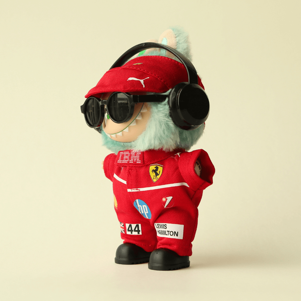 Speed Legend Racing Suit, Suit & Cap- Labubu Clothes-Boobulo