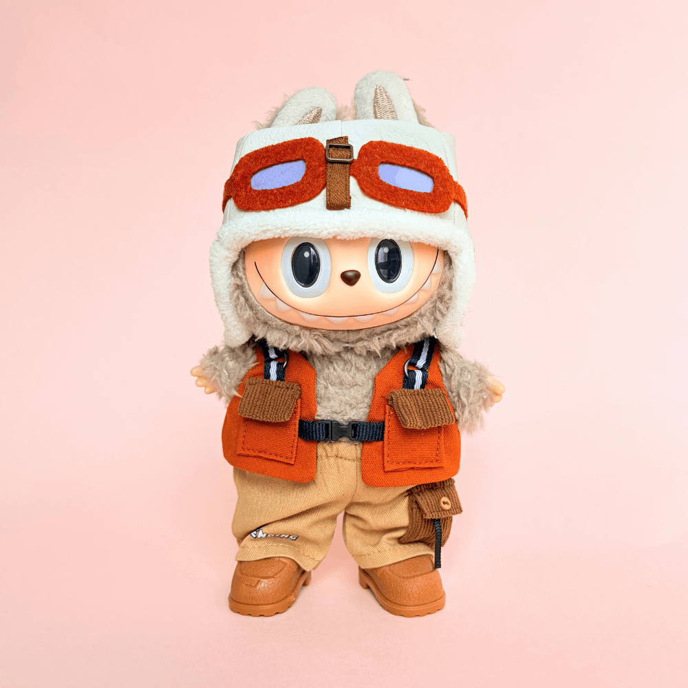 Outdoor Adventure Outfit - 4-Piece Set for Labubu