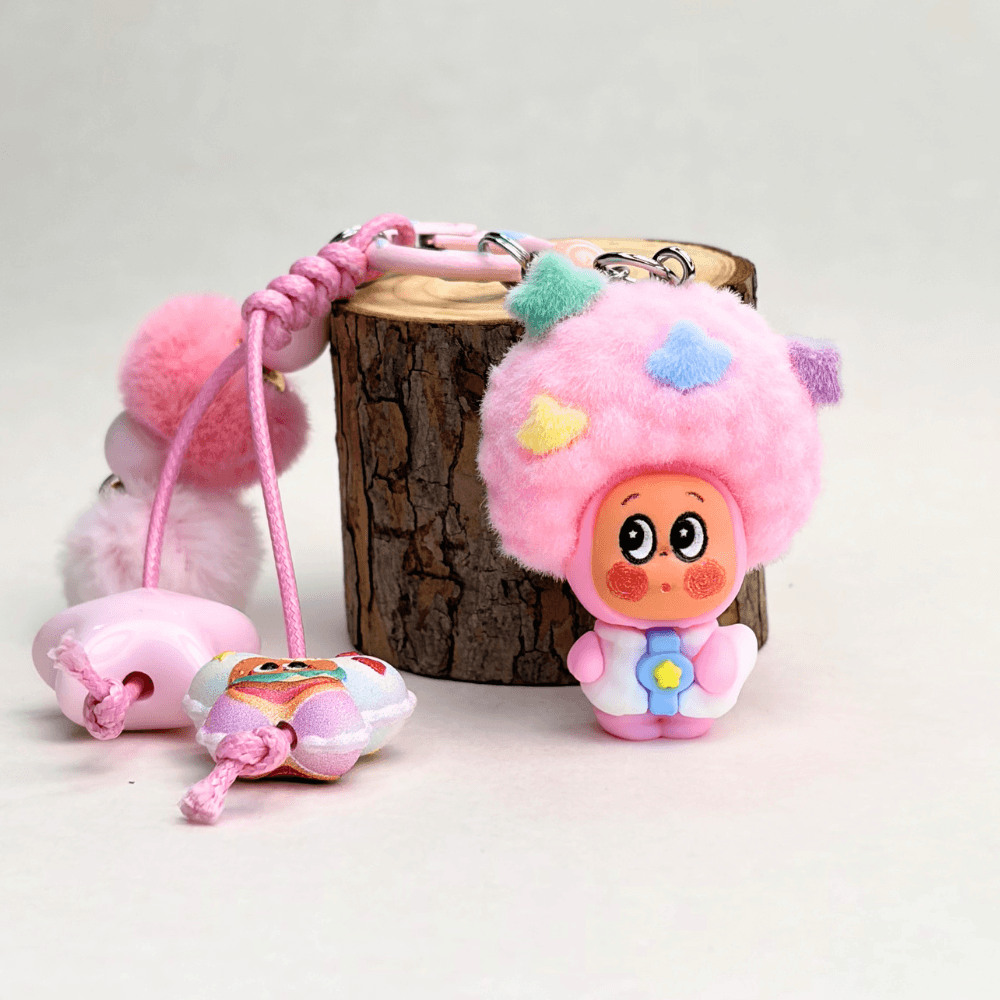 Twinkle Twinkle - Plush Hair Keychain