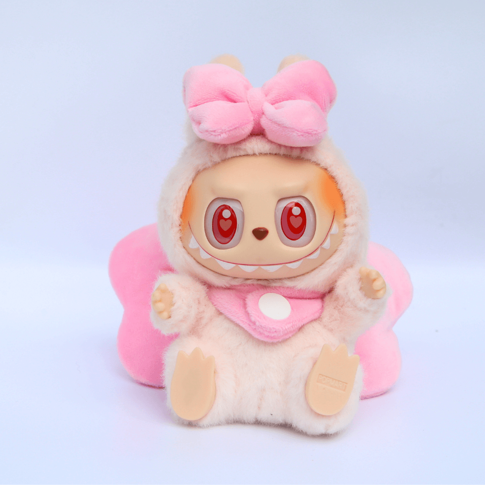 Large Bow 2-Piece Set– Headband & Clothes Labubu Fashion Dres-Boobulo