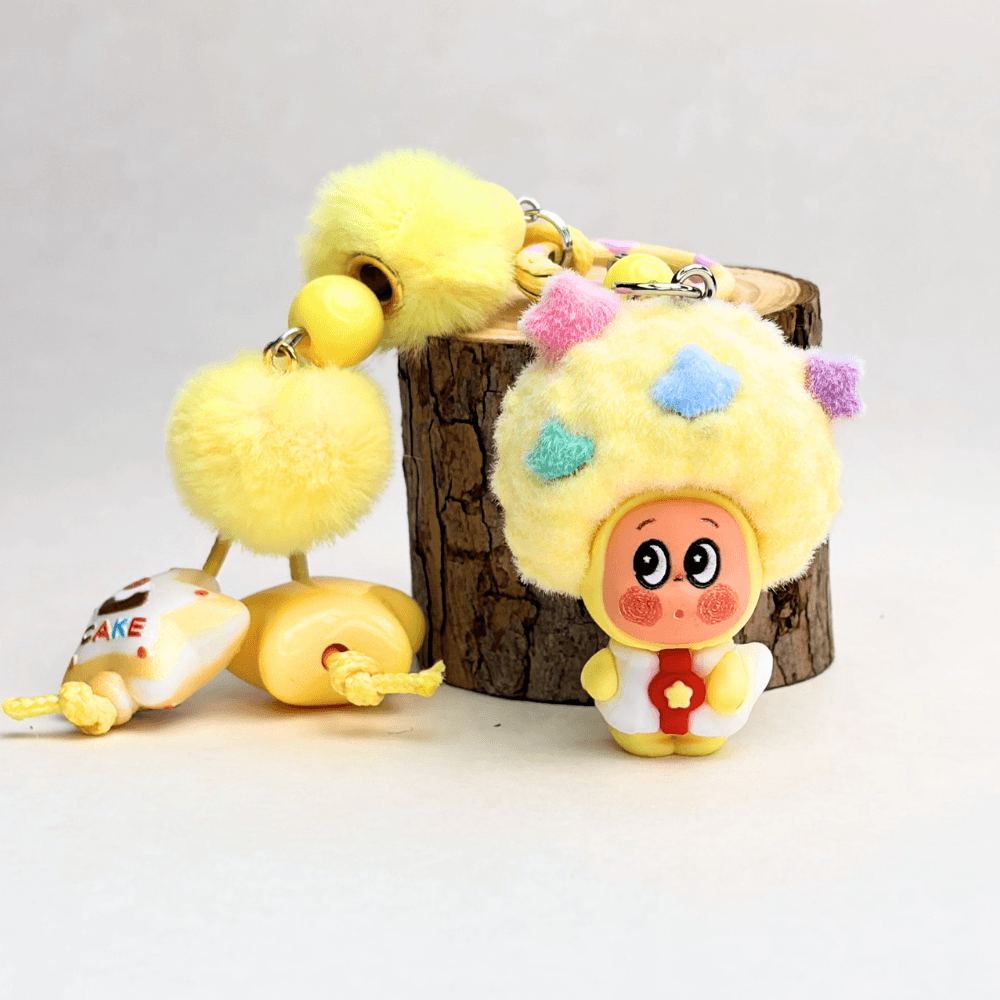 Twinkle Twinkle - Plush Hair Keychain