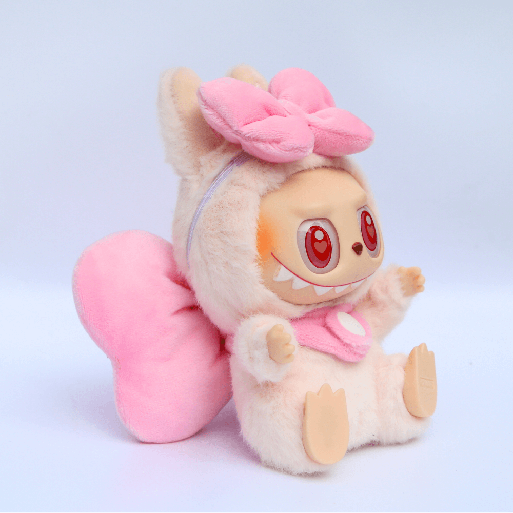 Large Bow 2-Piece Set– Headband & Clothes Labubu Fashion Dres-Boobulo