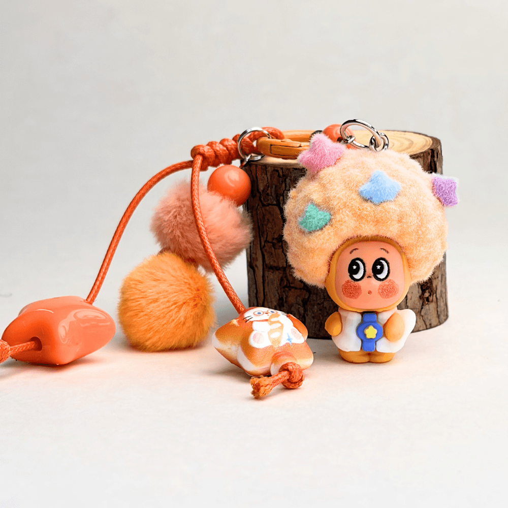 Twinkle Twinkle - Plush Hair Keychain
