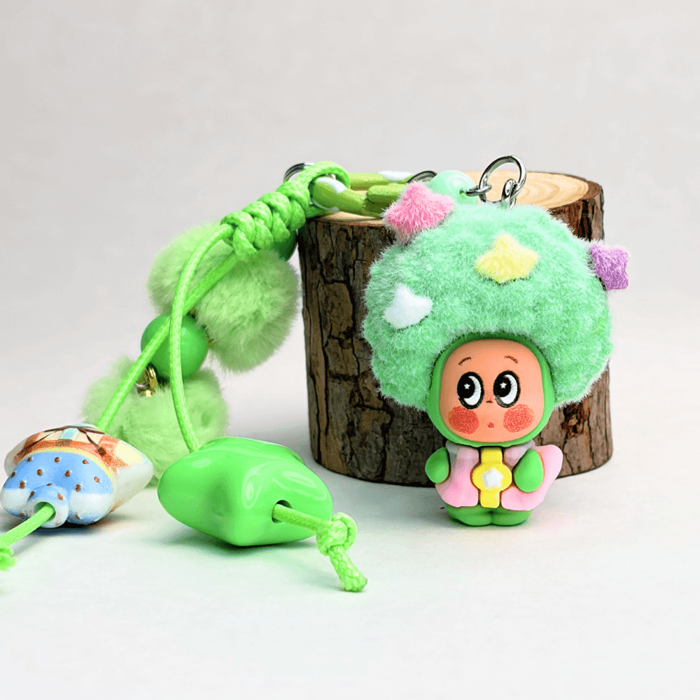 Twinkle Twinkle - Plush Hair Keychain