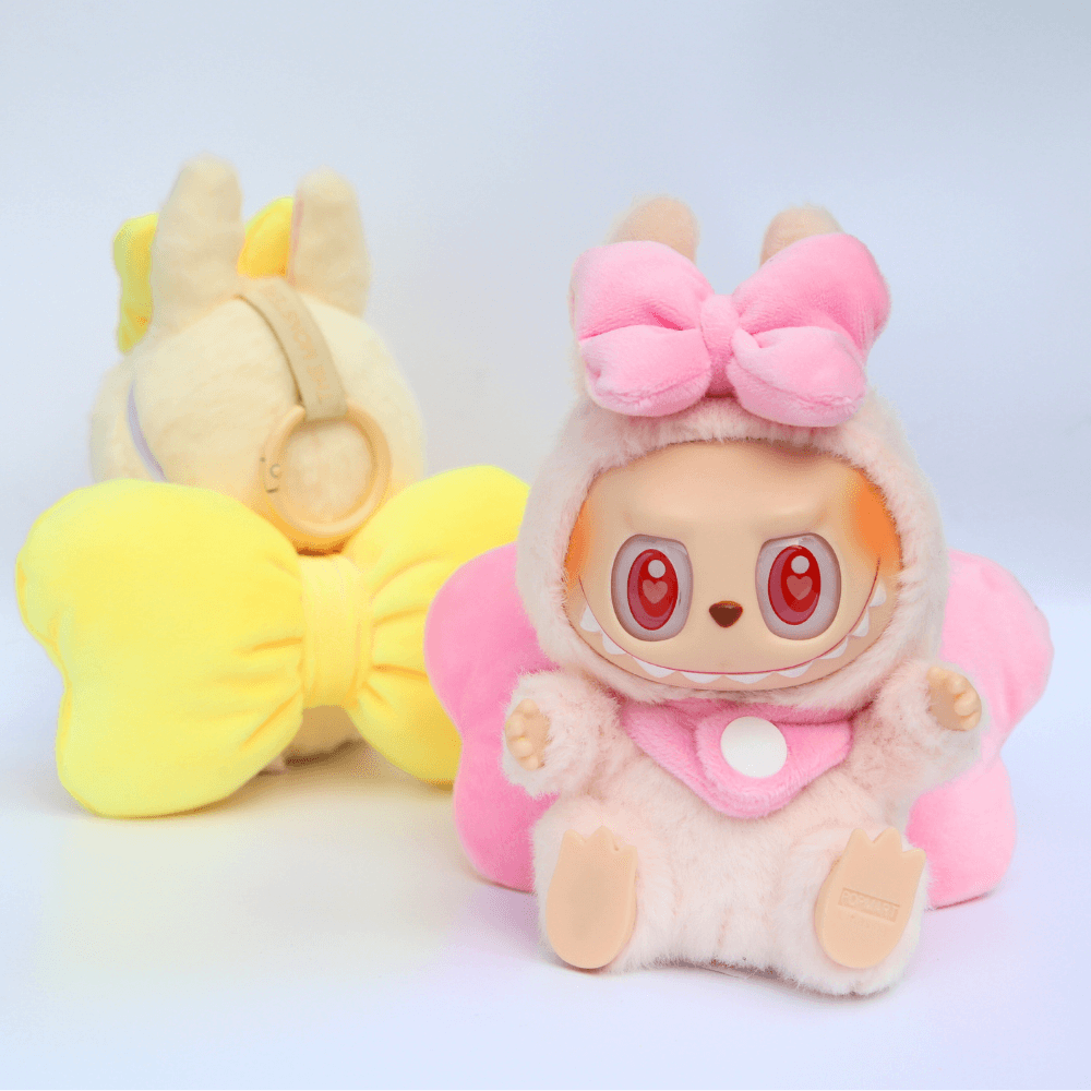 Large Bow 2-Piece Set– Headband & Clothes Labubu Fashion Dres-Boobulo