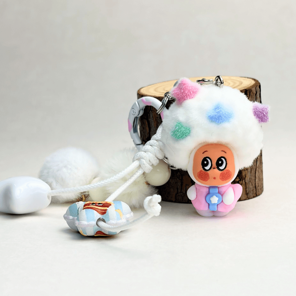 Twinkle Twinkle - Plush Hair Keychain