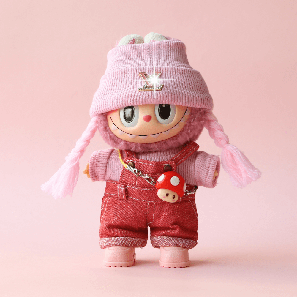 Pink Overall Set (5-piece)