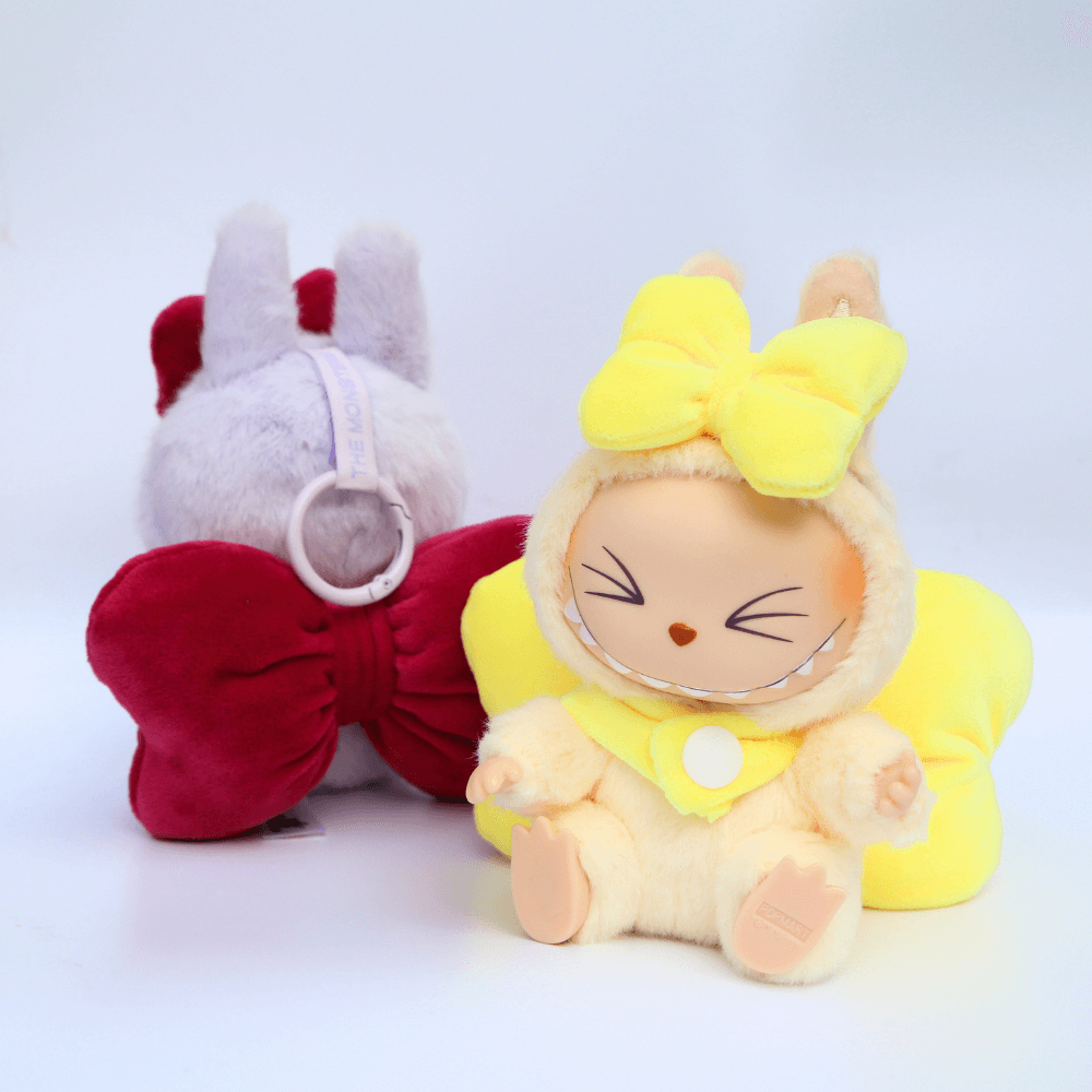 Large Bow 2-Piece Set– Headband & Clothes Labubu Fashion Dres-Boobulo