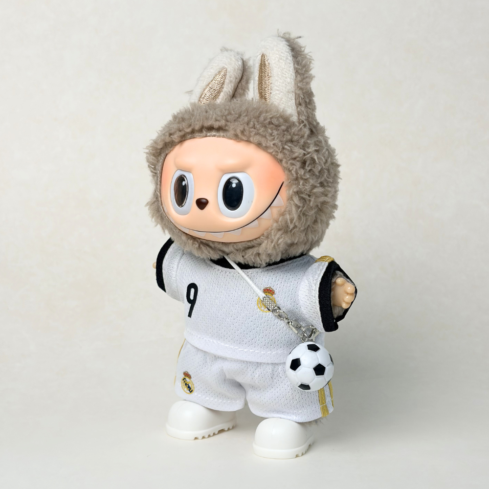 Real Madrid Football Club Set (4-Piece with Ball) for Labubu