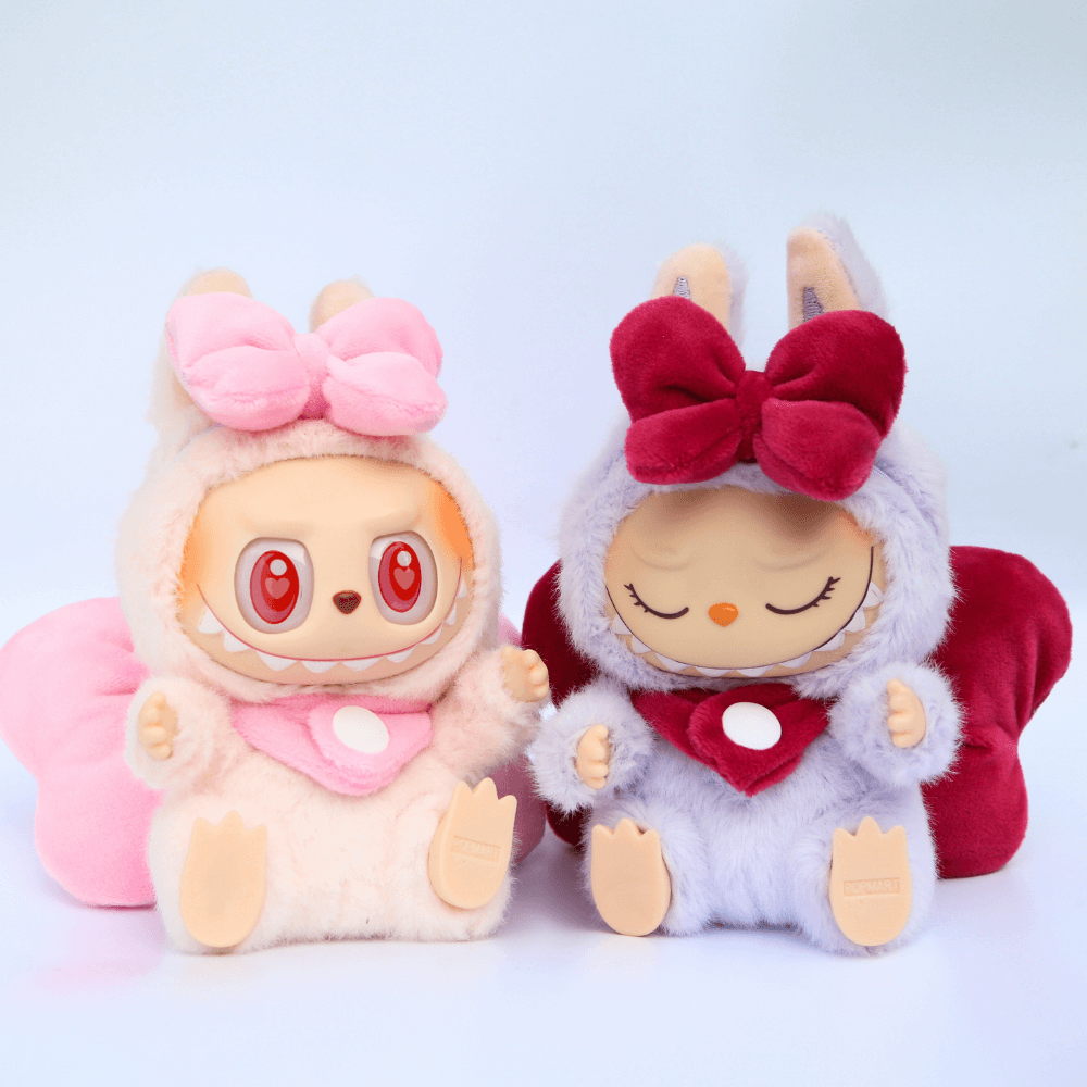 Large Bow 2-Piece Set– Headband & Clothes Labubu Fashion Dres-Boobulo