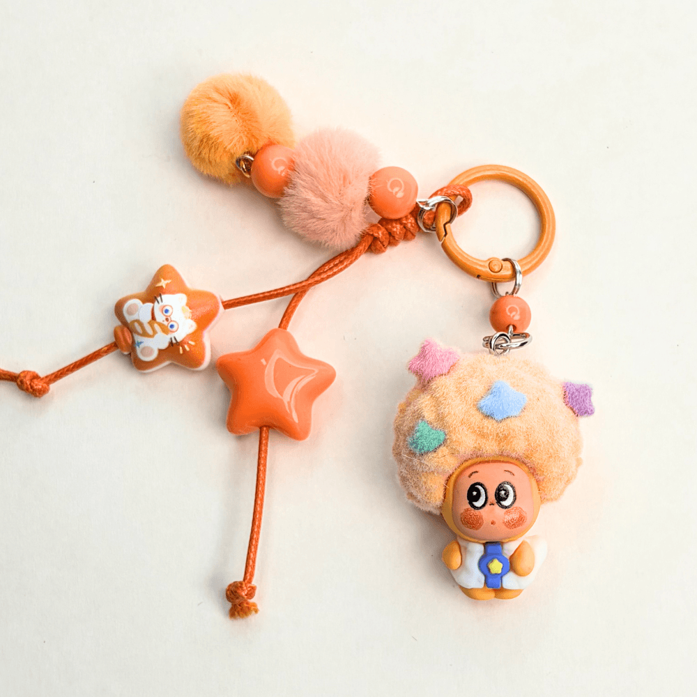 Twinkle Twinkle - Plush Hair Keychain