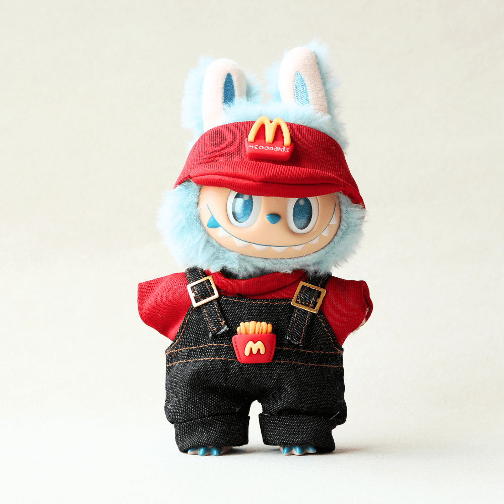 McDonald's Outfit 3-Piece Set - Labubu Fashion Clothes