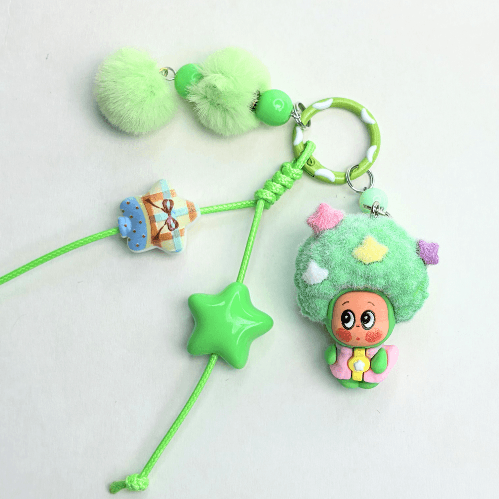 Twinkle Twinkle - Plush Hair Keychain