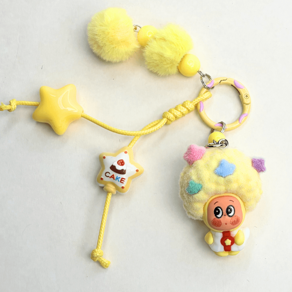 Twinkle Twinkle - Plush Hair Keychain