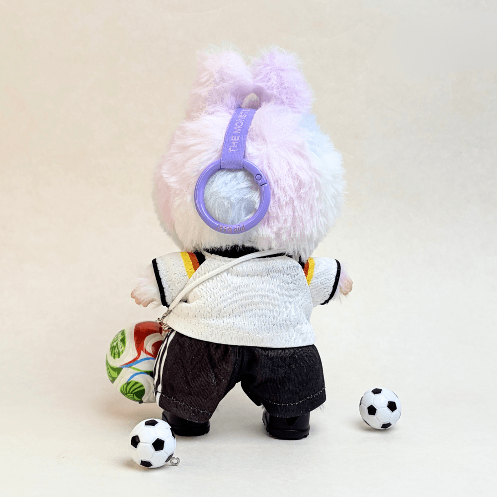 Germany National Team Football Set (4-Piece with Ball) for Labubu