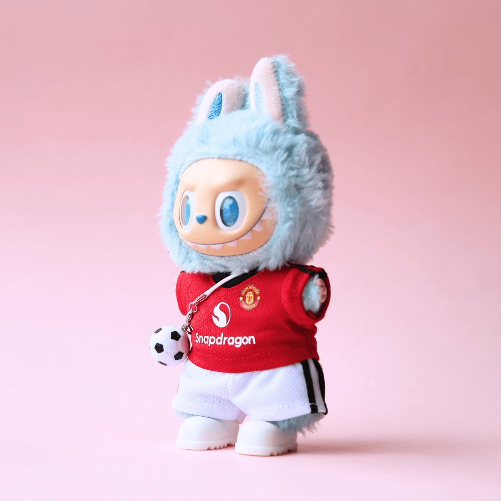 Manchester United Football Set (4-Piece with Ball) for Labubu