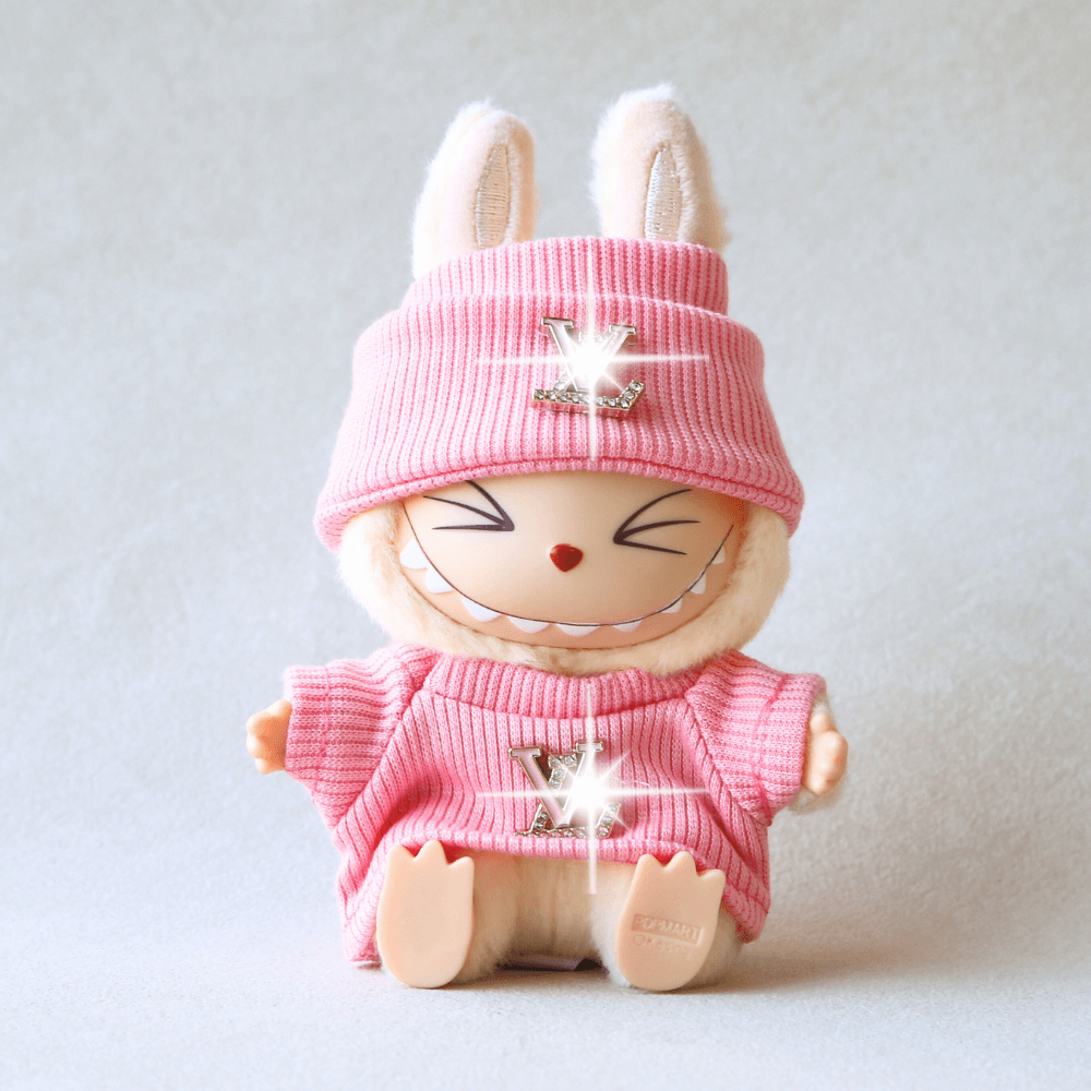 Pink Outfit (2-Pieces) for Labubu