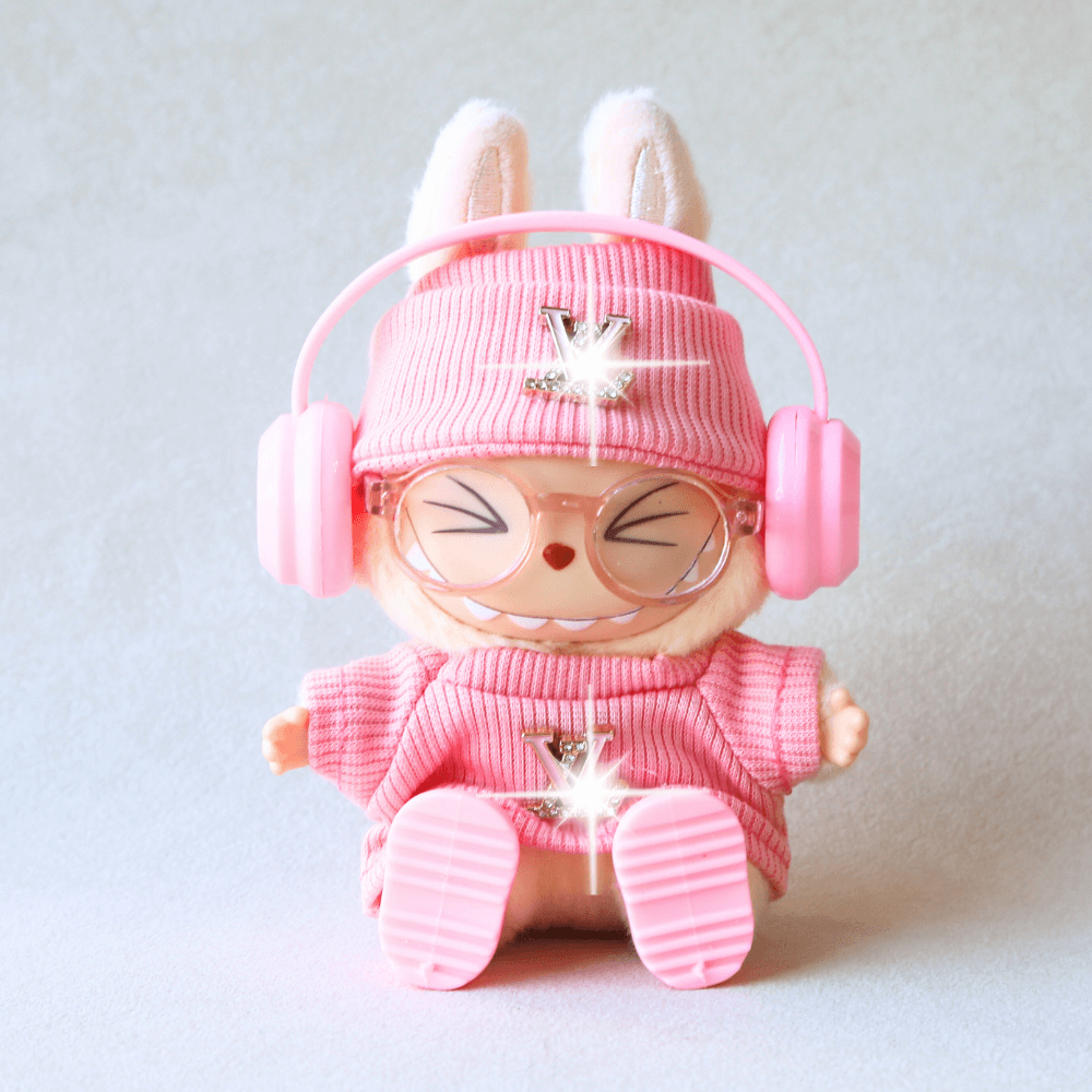 Pink Outfit (2-Pieces) for Labubu