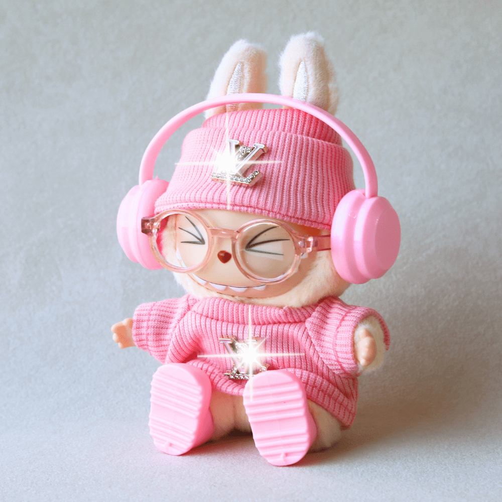 Pink Outfit (2-Pieces) for Labubu