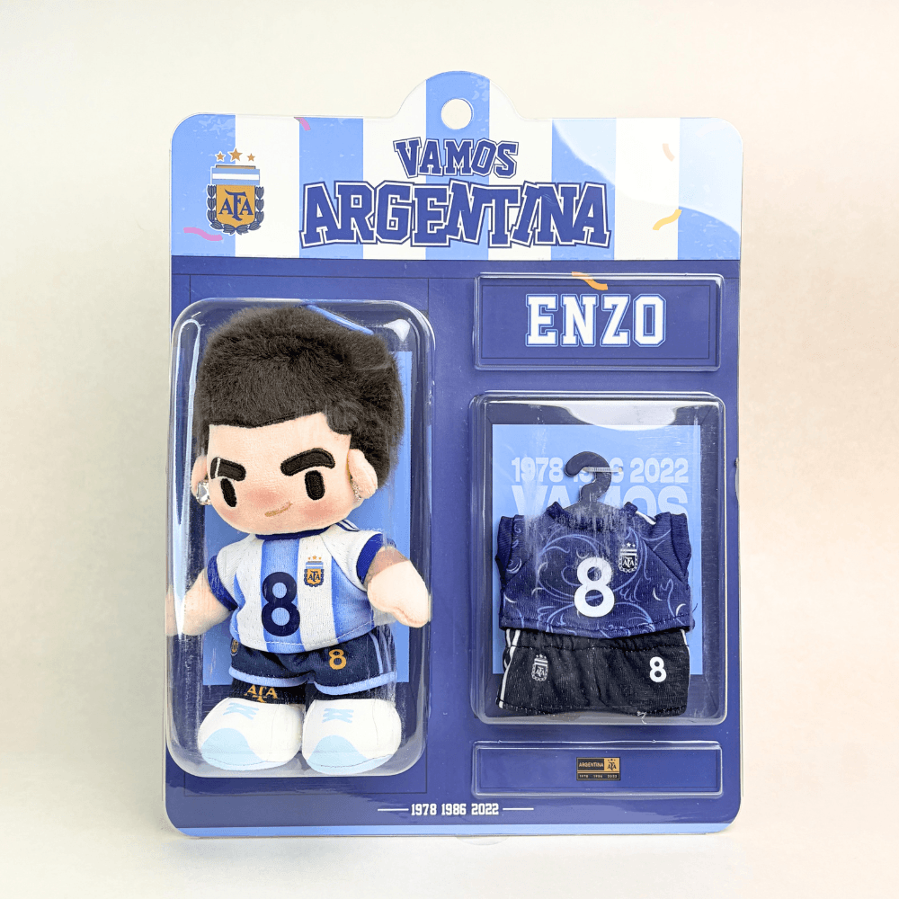  Enzo Changeable-Outfit Plush Keychain