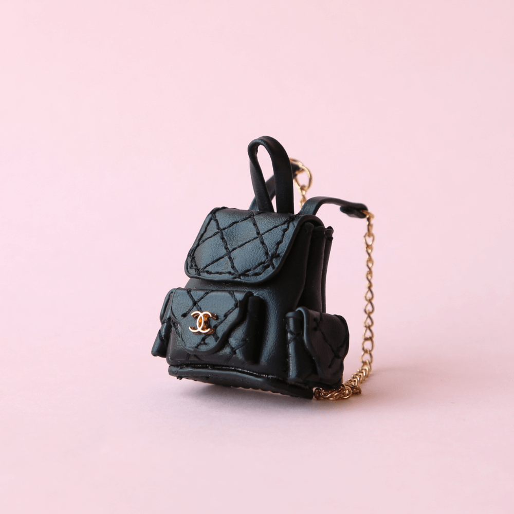 Chanel Chain-Strap Backpack for Labubu