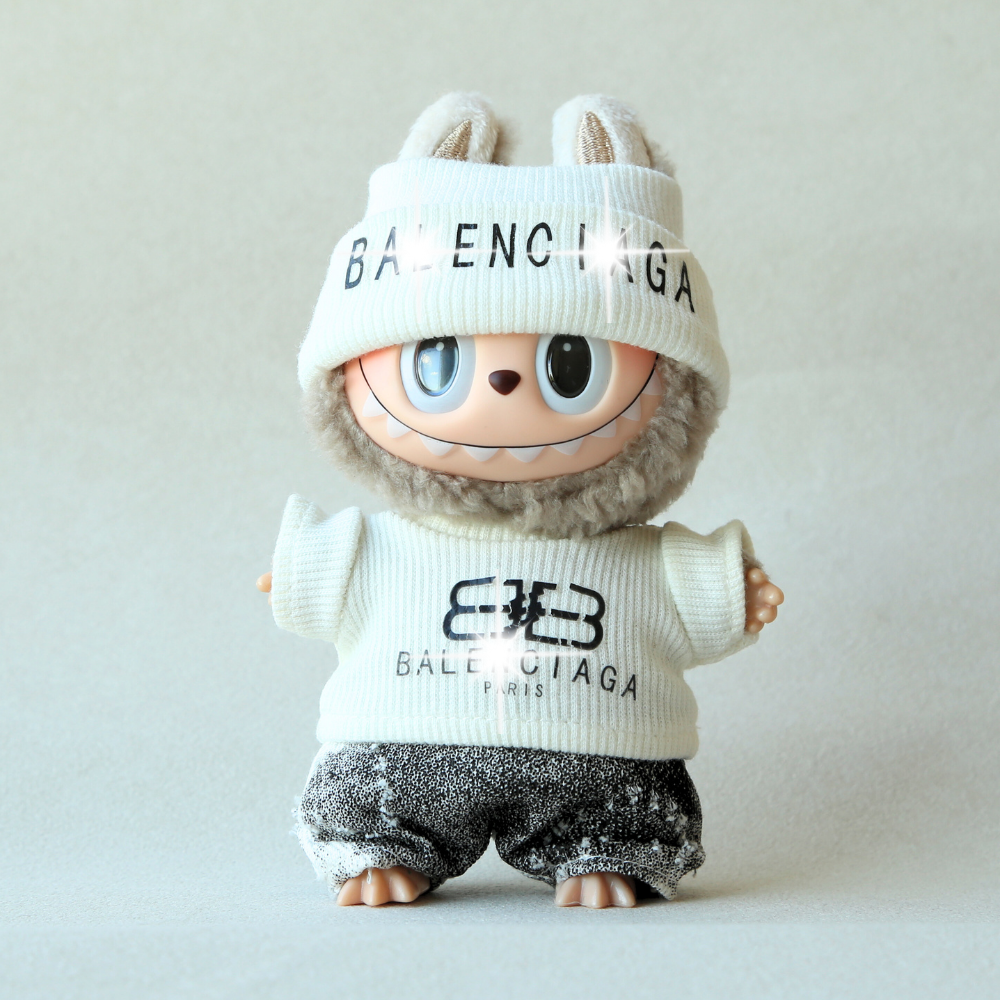 Balen-Inspired Street Set- Labubu Clothes