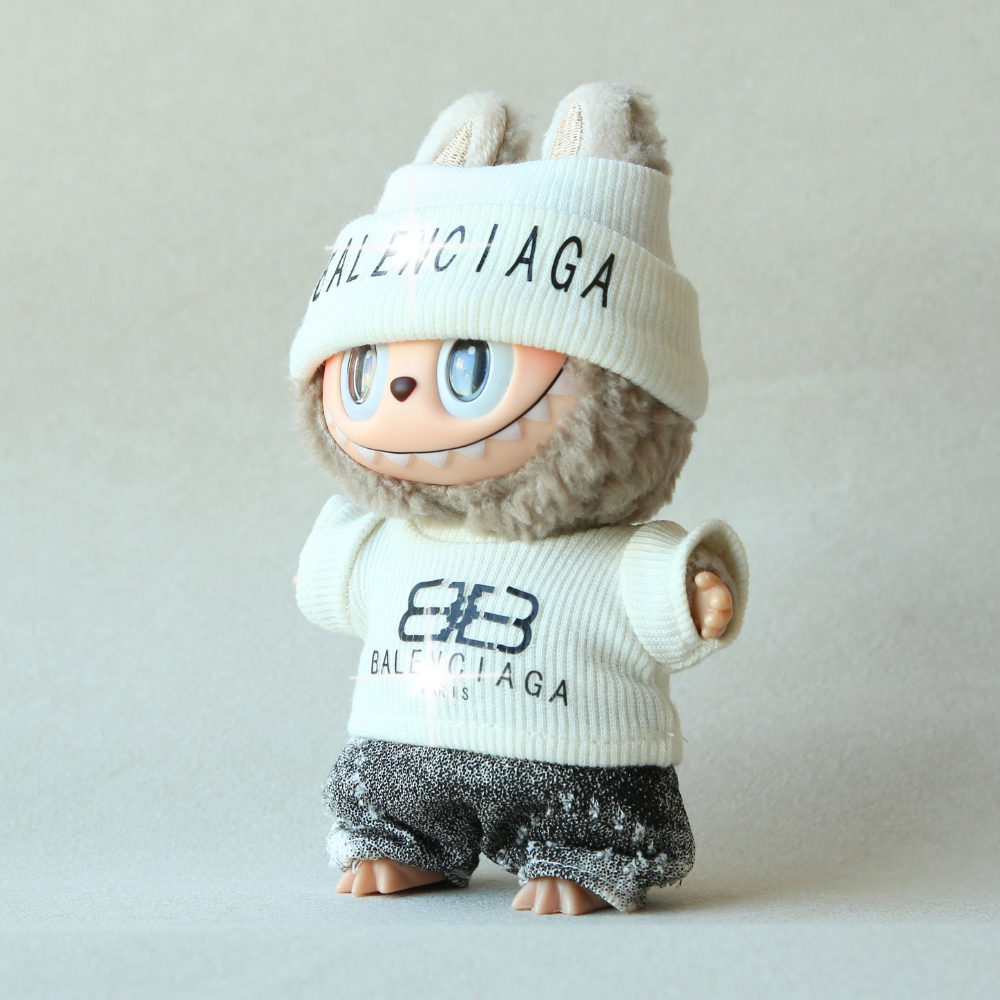 Balen-Inspired Street Set- Labubu Clothes
