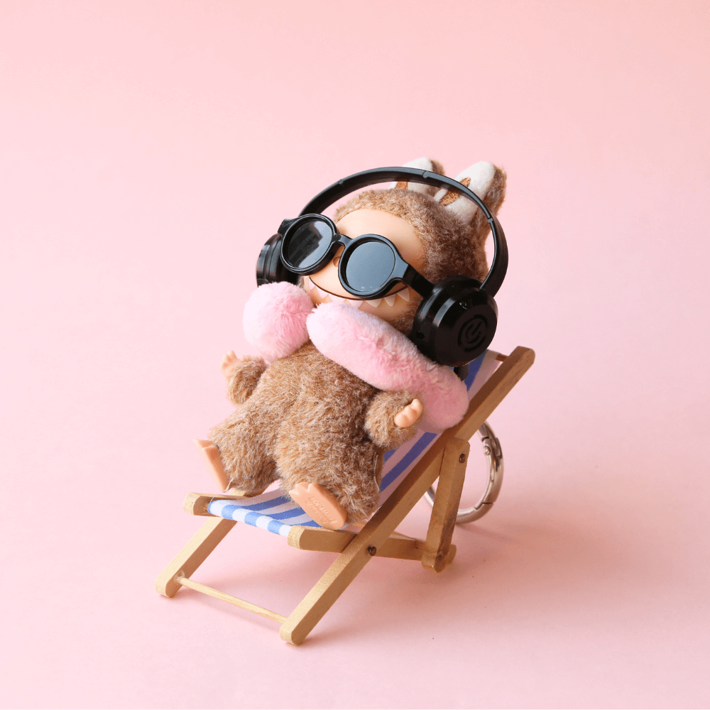 Travel Essentials Set (3-piece) For Labubu 4.0-pin for love