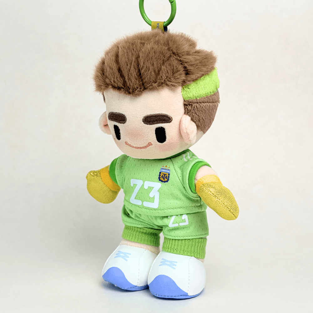 E.Martínez Changeable-Outfit Plush Keychain