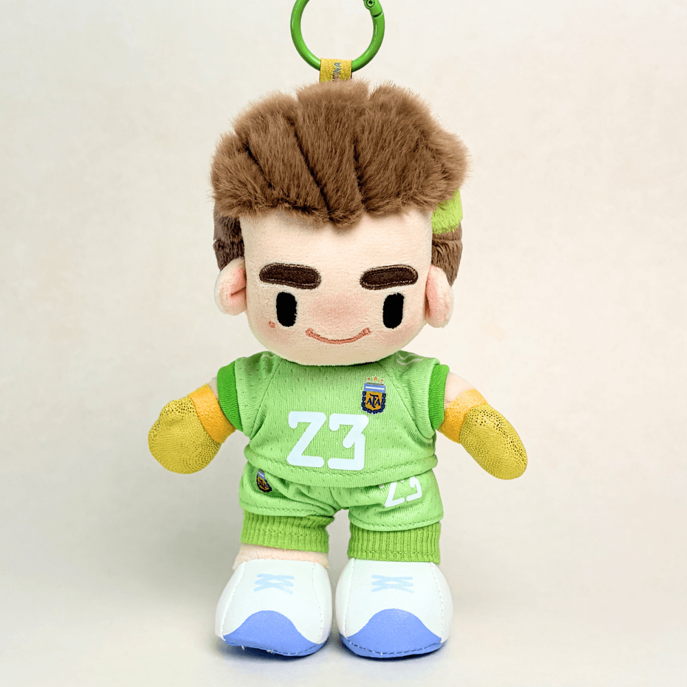 E.Martínez Changeable-Outfit Plush Keychain