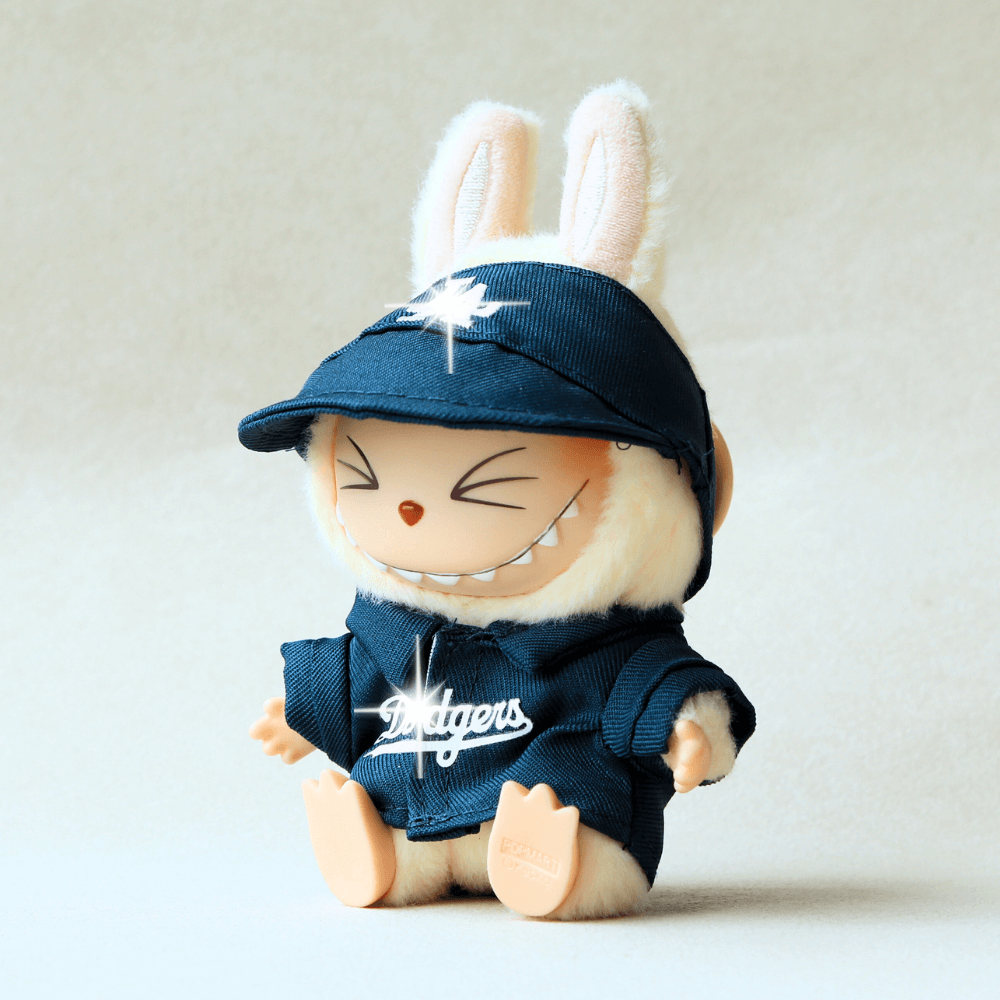 LA Baseball Outfit 2-Piece Set for Labubu