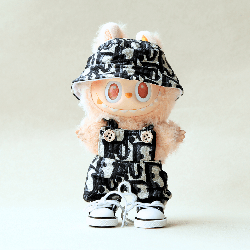 Classic Monogram Set – 3-Piece Set-Labubu Clothes