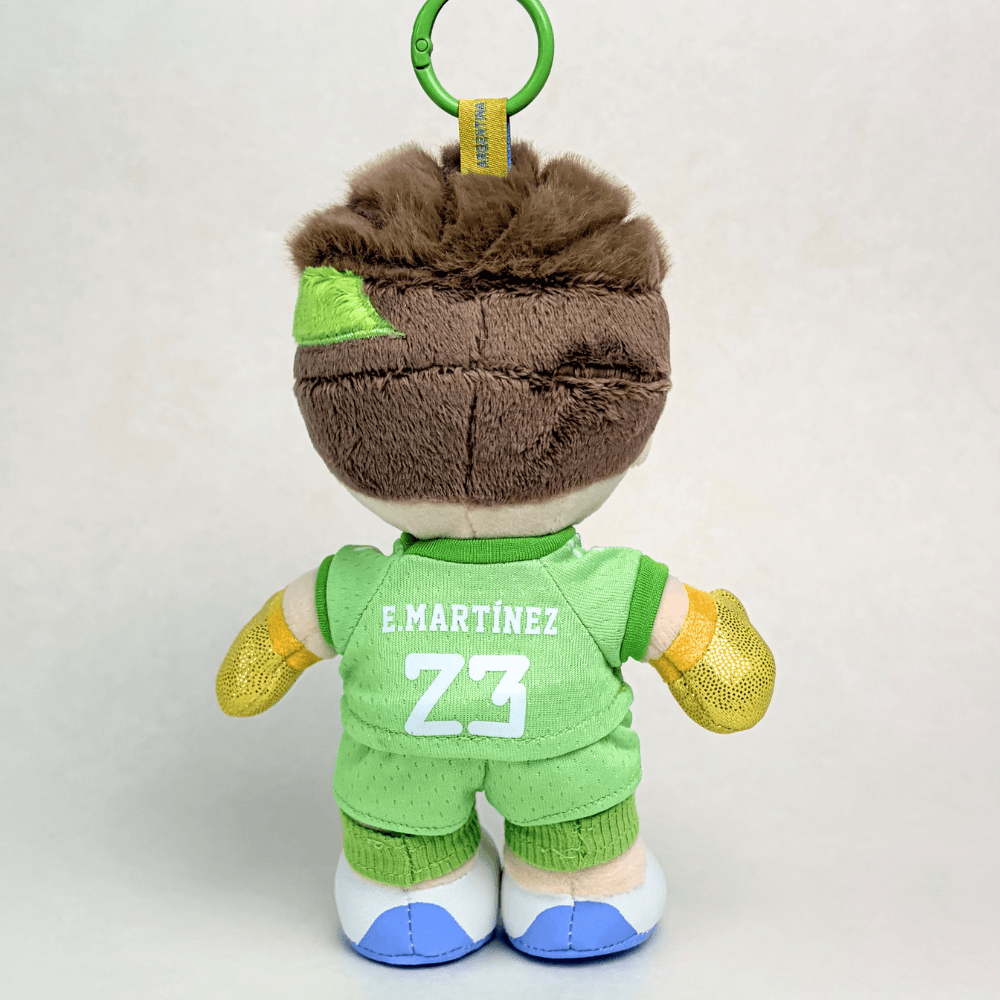 E.Martínez Changeable-Outfit Plush Keychain