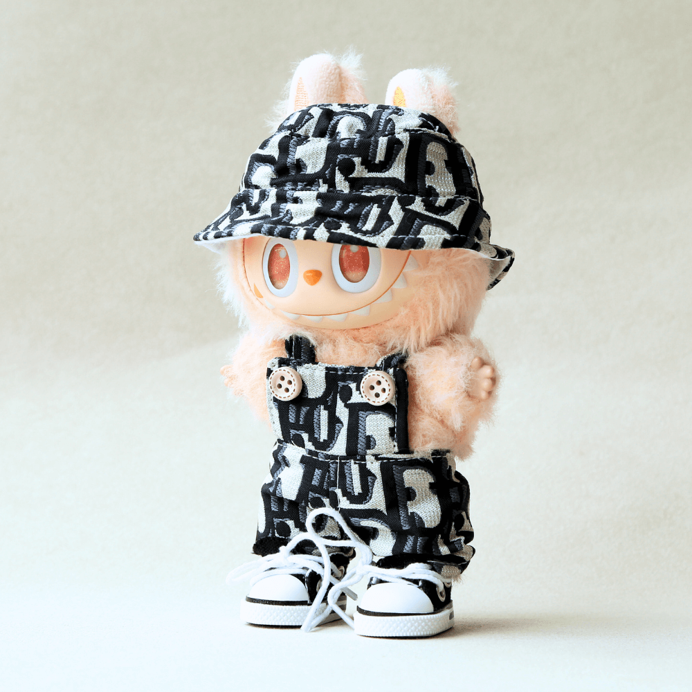 Classic Monogram Set – 3-Piece Set-Labubu Clothes