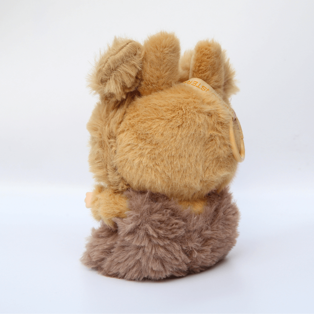 Bear Costume Faux Mink Fur 2-Piece Set - Labubu Fashion Clothes-Boobulo