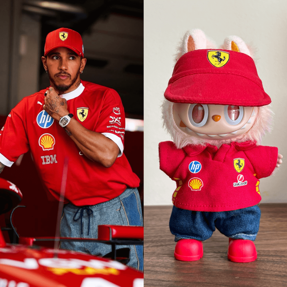 F1 Ferrari Denim Casual 3-piece Set-Collector's Edition