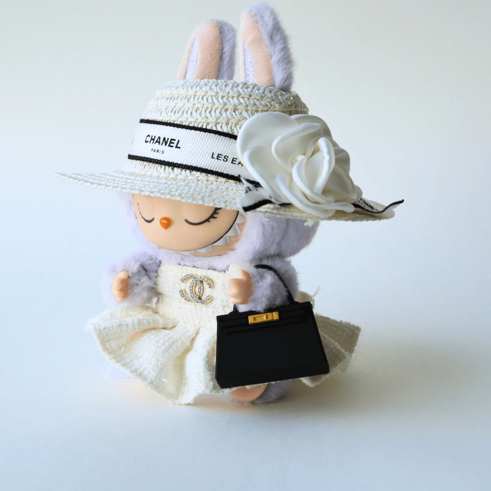 Heritage Lock Bag – Top-Handle Accessory for Labubu-Boobulo