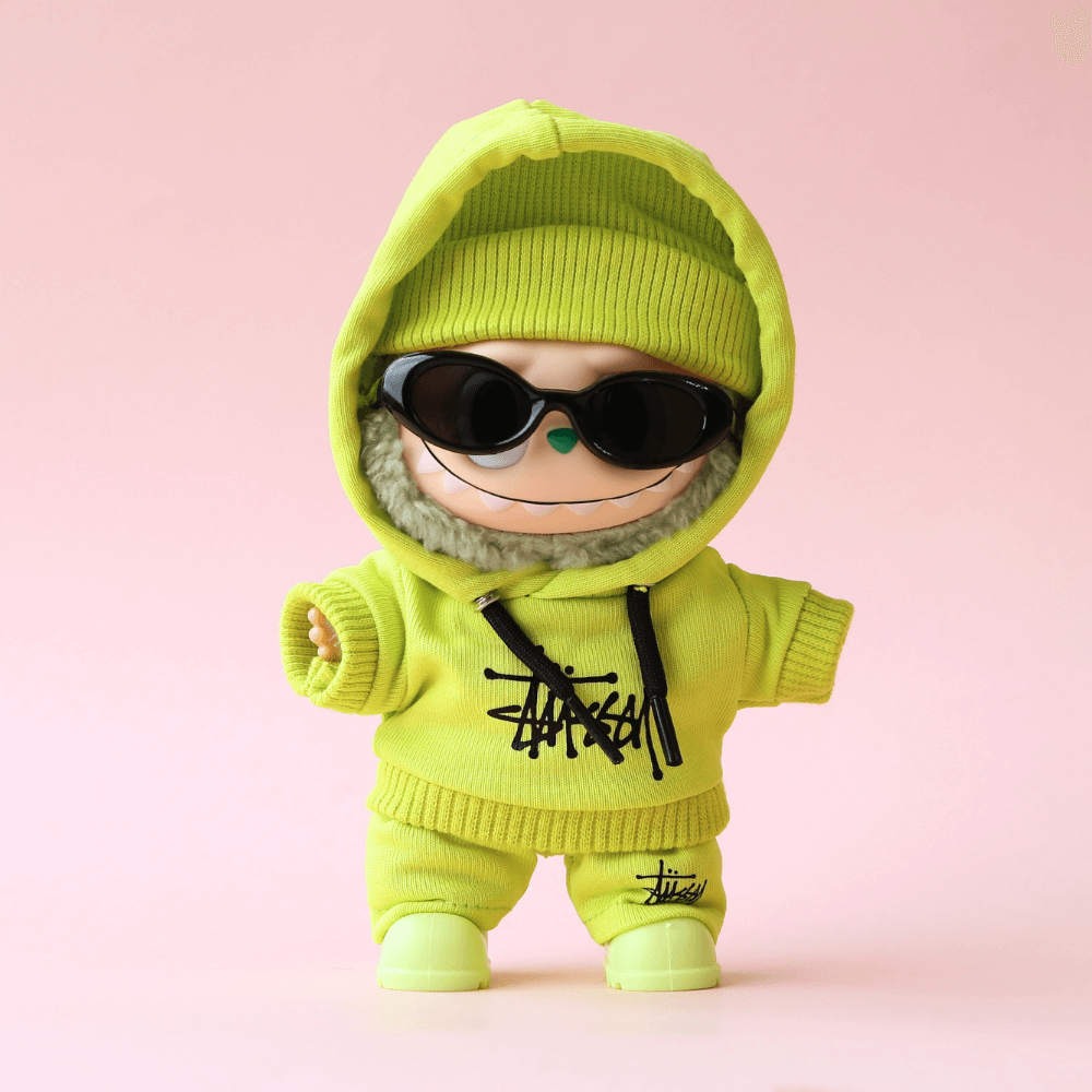 Stussy Streetwear 5-Piece Set for Labubu