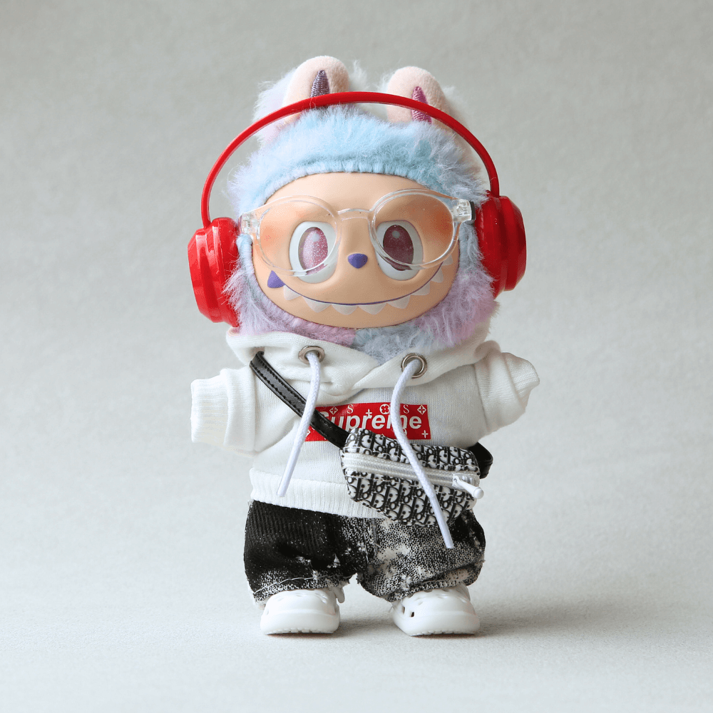 Supreme Streetwear Set (6-piece) for Labubu