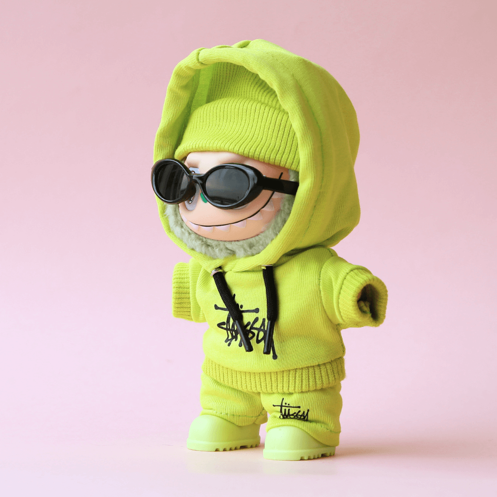 Stussy Streetwear 5-Piece Set for Labubu