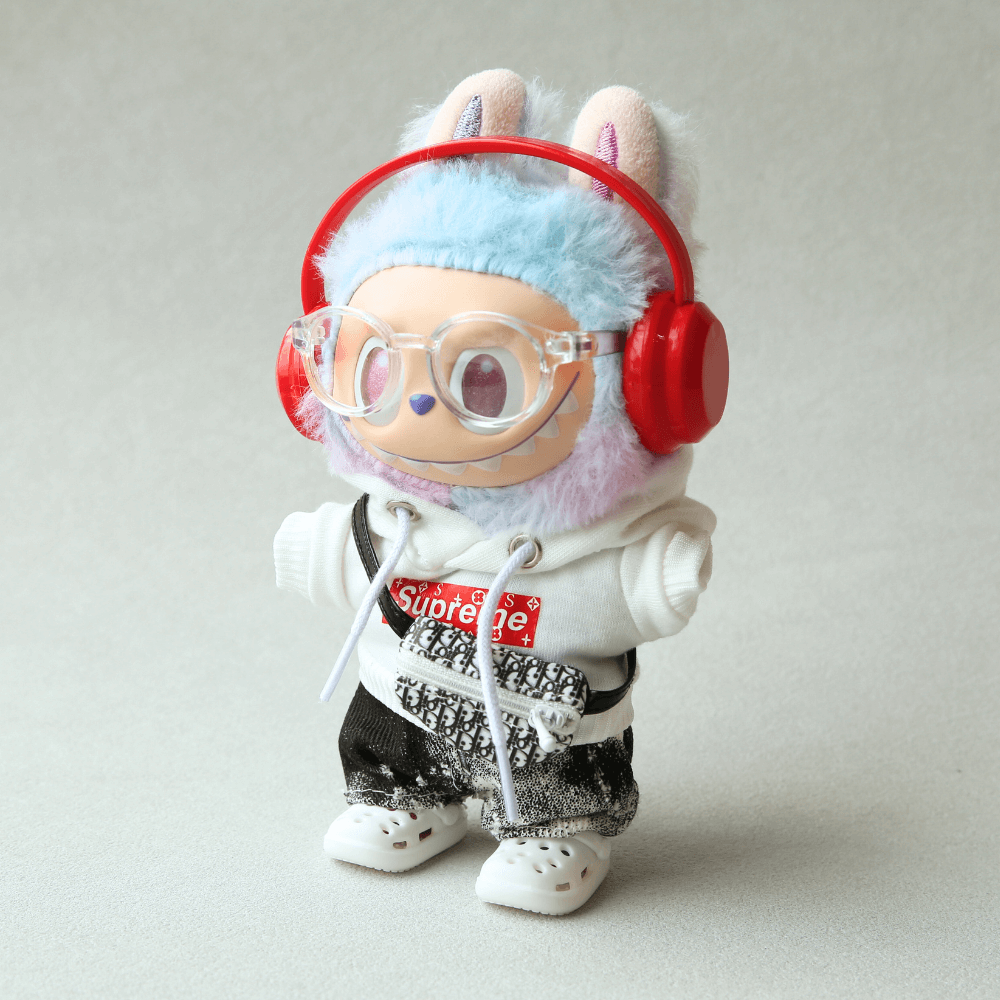 Supreme Streetwear Set (6-piece) for Labubu