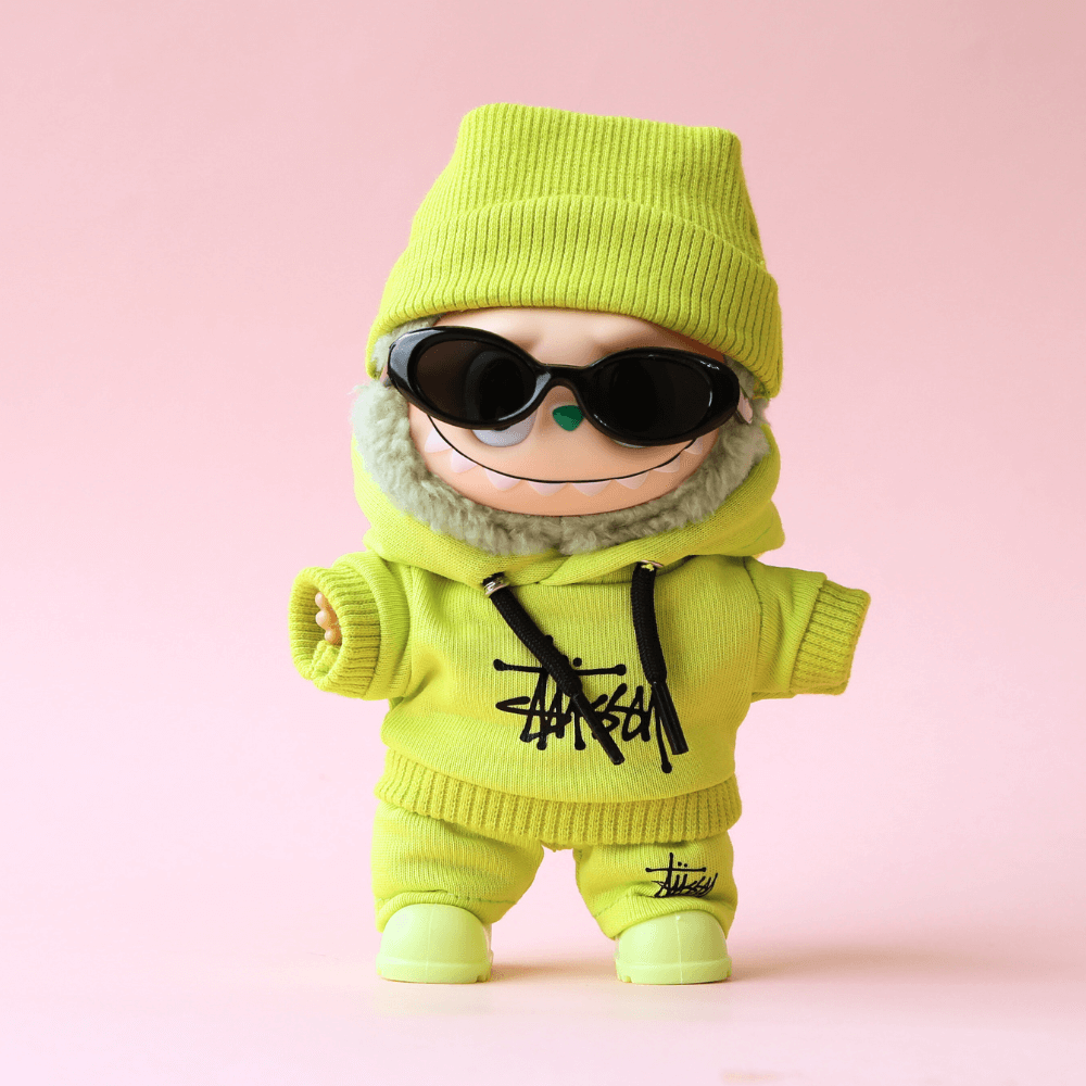 Stussy Streetwear 5-Piece Set for Labubu