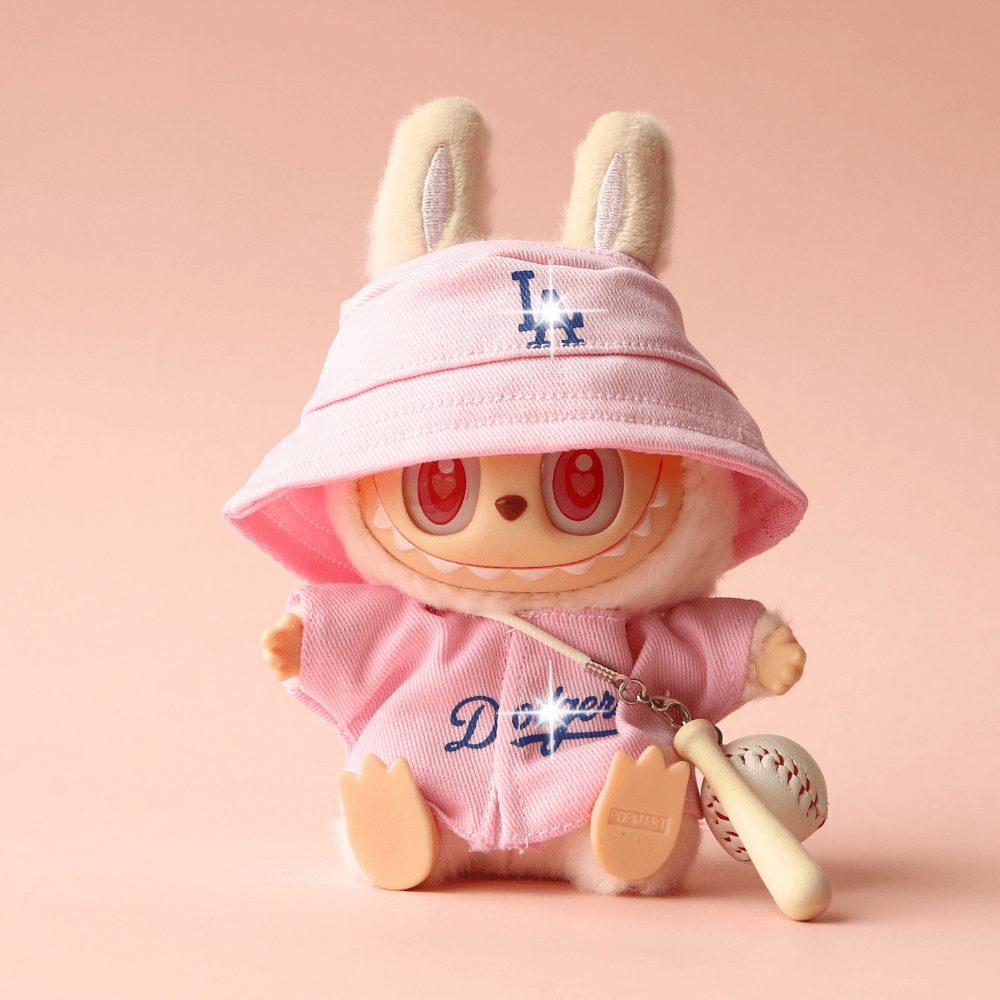 LA Champs Style 2-Piece Jacket Set – Top & Cap  - 6.7″ Labubu Fashion Clothes