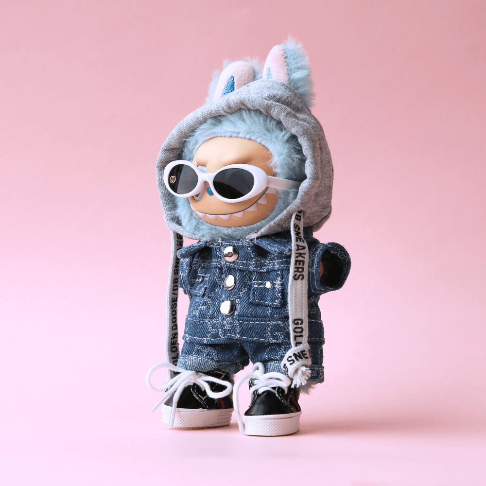 Dior Denim 4-Piece Set for Labubu