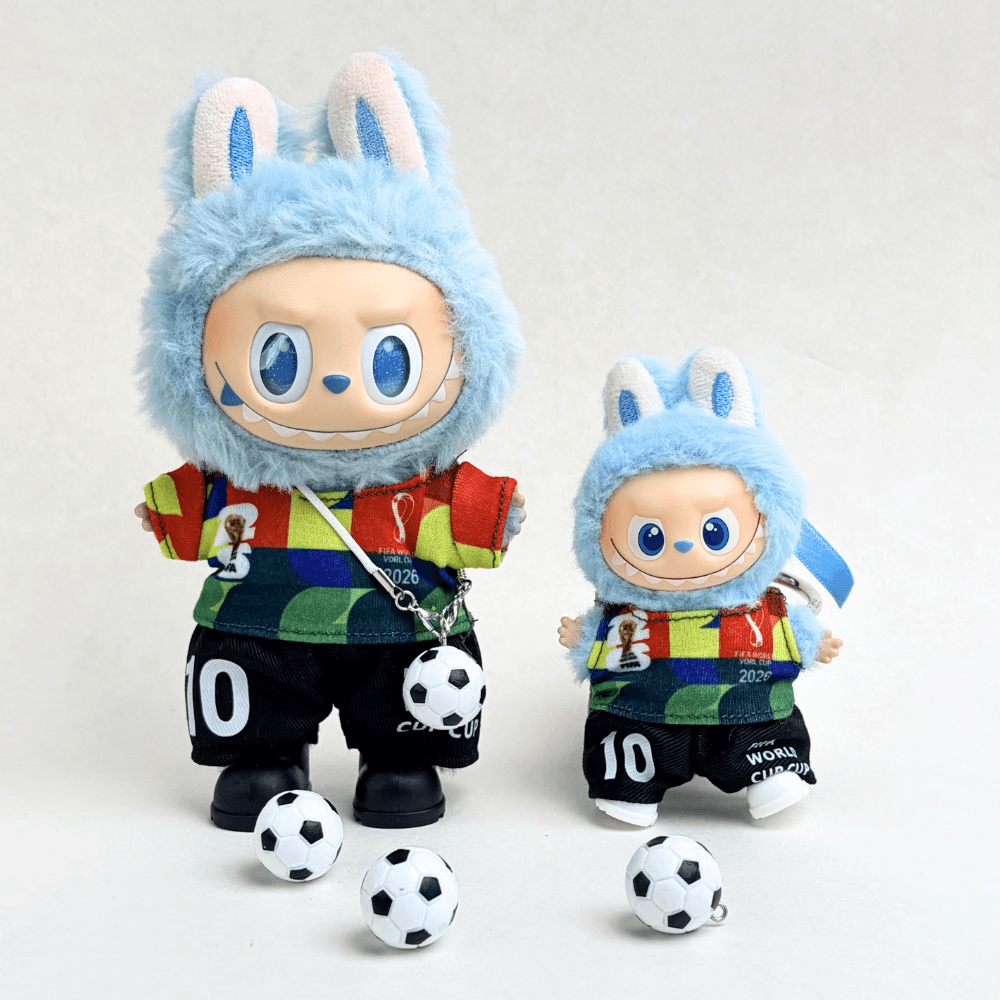 World Cup 2026 Host Cities Edition Football Set (2-Piece) for Labubu 4.0 