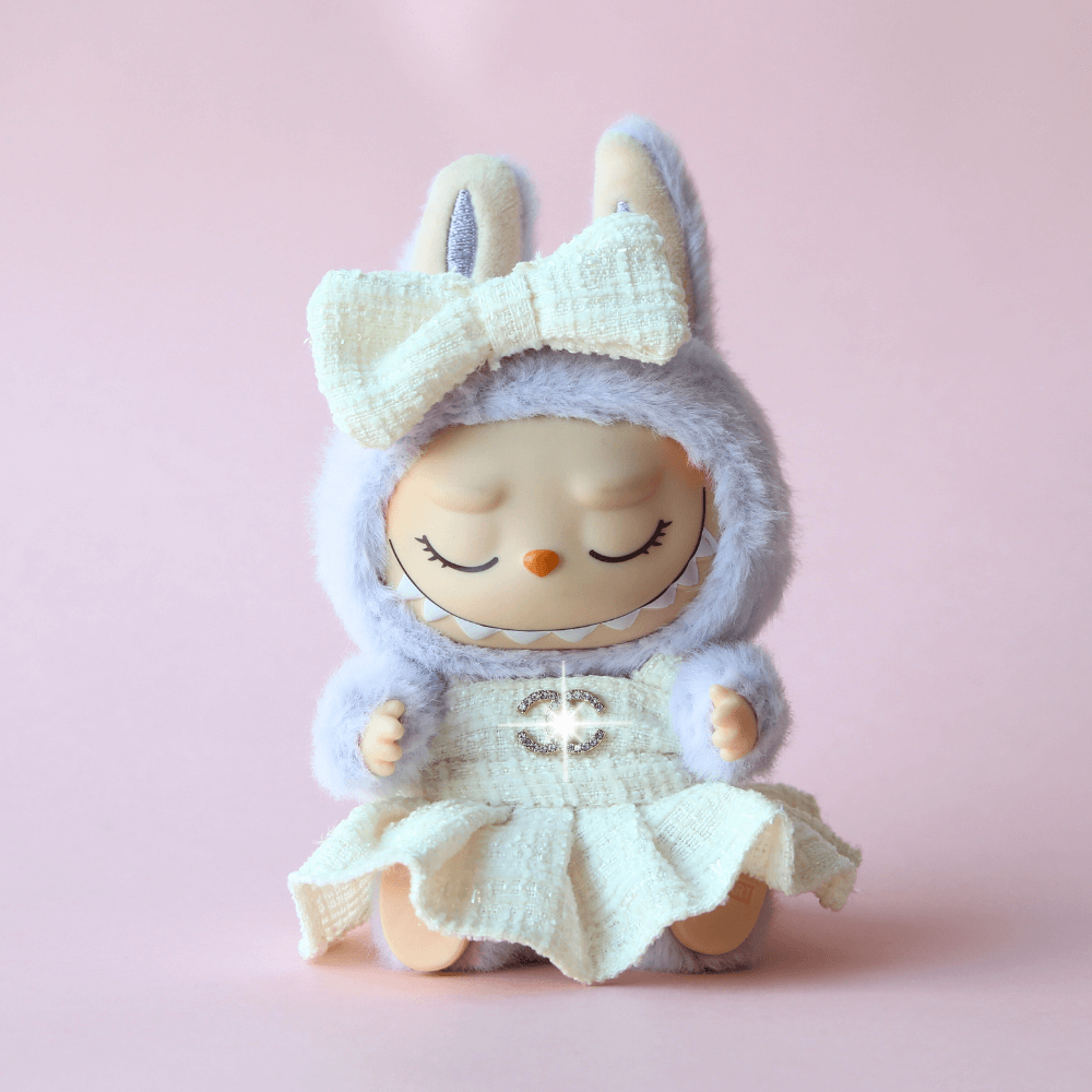 Mini Luxe Dress with Bow for Doll