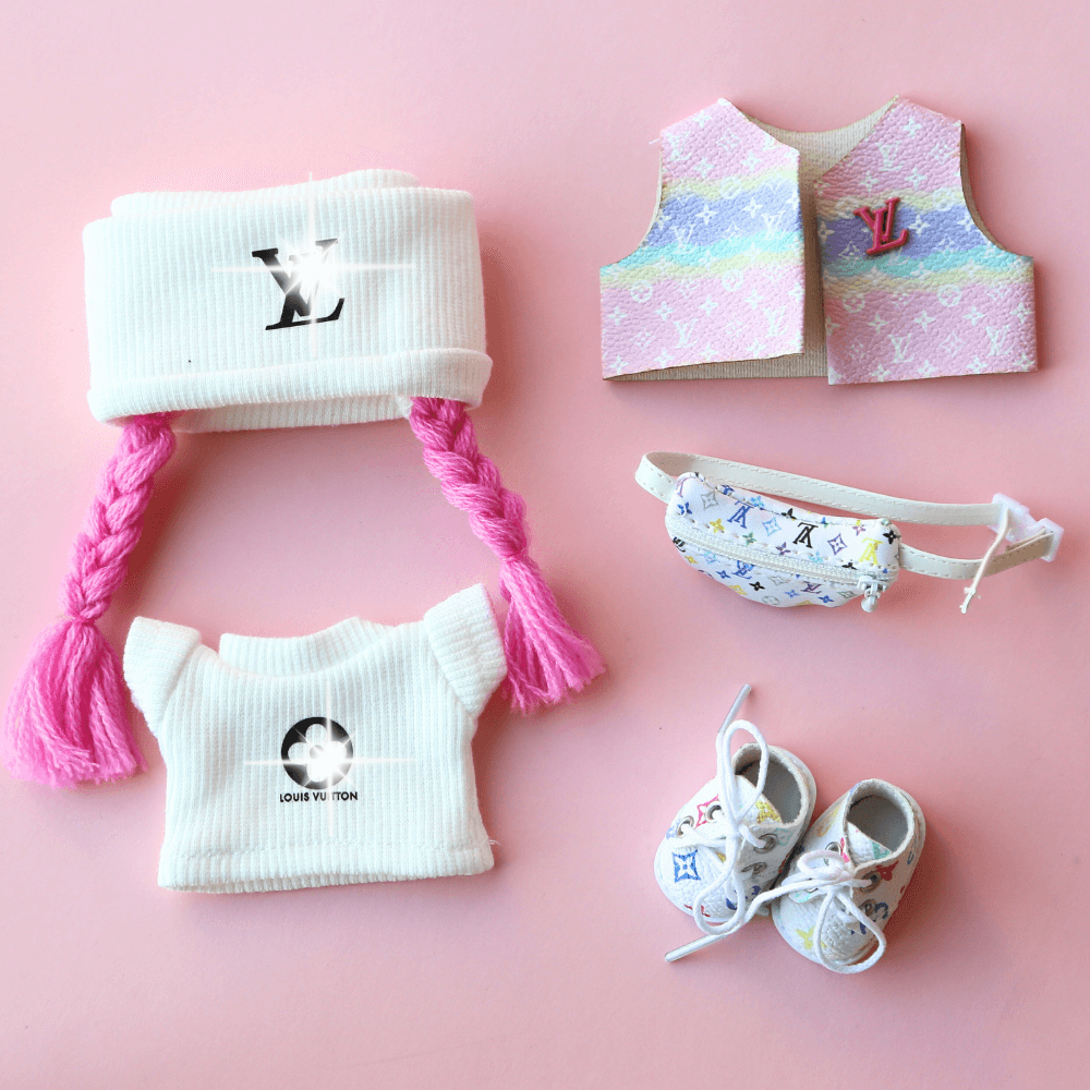 Classic Monogram Set – 6-Piece Set-Labubu Clothes